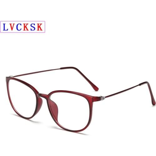 Ultralight Women Myopia Glasses Men Blue light blocking Glasses Unisex Fashion Nearsighted Shortsighted Eyeglasses 0,-0.5-.6 N5