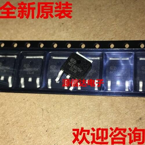 New original NCE6075K MOSFET-N 60V 75A TO-252 imported from stock