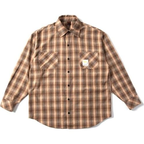 Autumn And Winter Mens Shirt Outdoor Sport Climbing Trekking Camping Hiking Neutral Loose Plaid Couples Long Sleeve Coat Tops