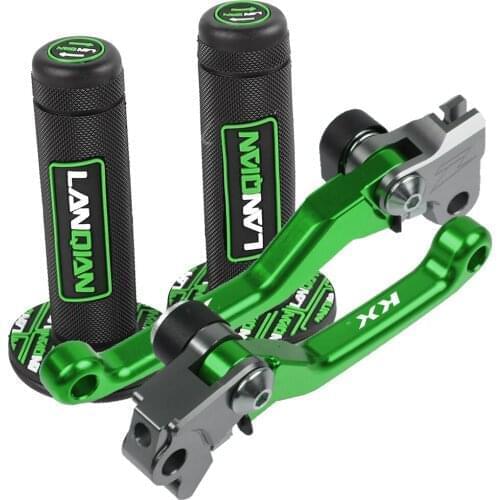 For KAWASAKI KX65 KX85 KX125 KX250F KX250 KX450F KX 65 85 125 250F 450F Motorcycles Dirt Bike Pivot Foldable Brake Clutch Levers