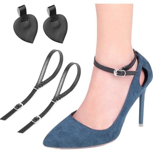 1Pair Fashion Women Shoelaces For High Heels Adjustable Shoe Belt Ankle Holding Loose Anti-skid Bundle Laces Tie Straps Band