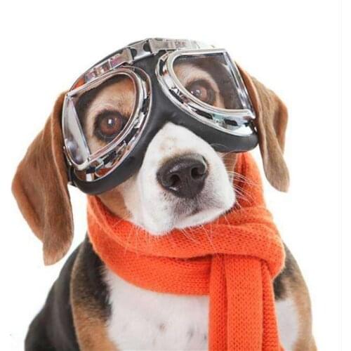 Foldable Pet Dog glasses medium Large Dog pet glasses Pet eyewear waterproof Dog Protection Goggles UV Sunglasses