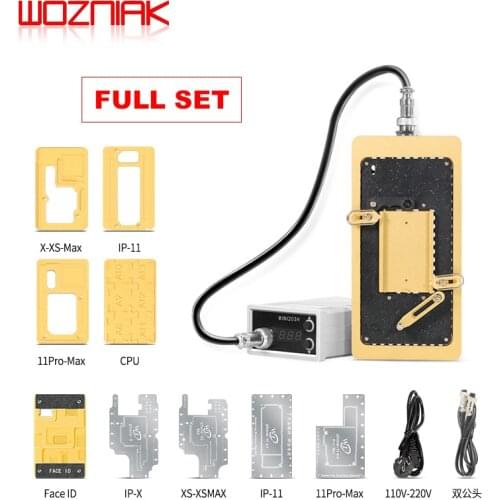 WL full function welding platform for iPhone X XS 11 11pro Max CPU face ID Mainboard heating table can used soldering iron