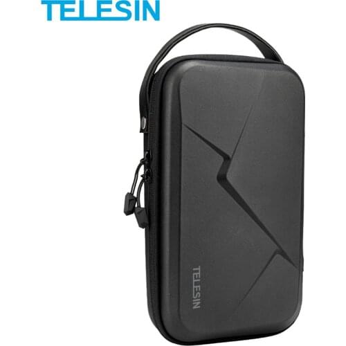 TELESIN Multifunctional Waterproof Expansion Storage Bag Adjustable Space for GoPro Hero 9 8 7 DJI Osmo Action Camera Accessory