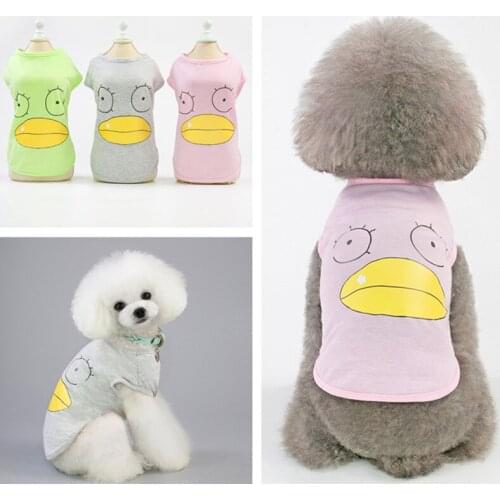 Cartoon Pet Dog Vest Summer Clothes for Dogs Pets Clothing Breathable Dog Clothes Puppy Cat Vest for Dogs Costume Pets Clothing