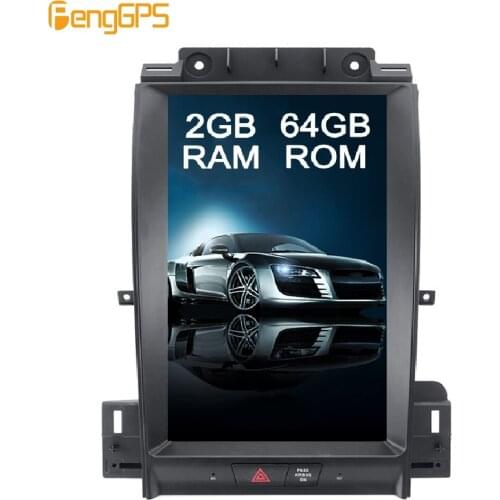 13.3” Android Radio DVD Player for Ford Taurus 2012+ Car Radio Tesla Vertical Screen Autoradio Unit 1080P Supports Mirrorlink