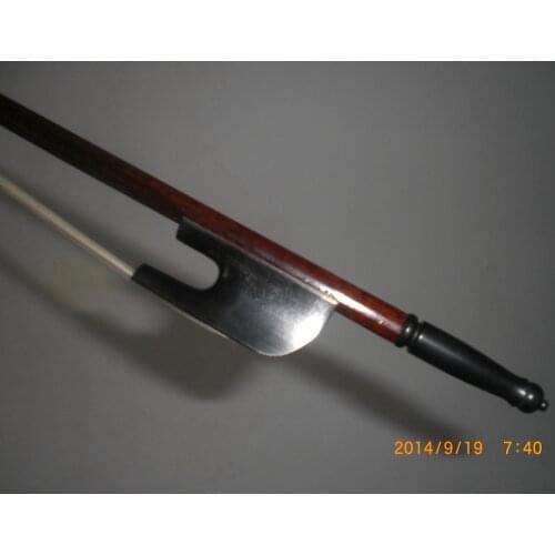 2 PCs Snake Wood Double bass bow 3/4 with Ebony Frog