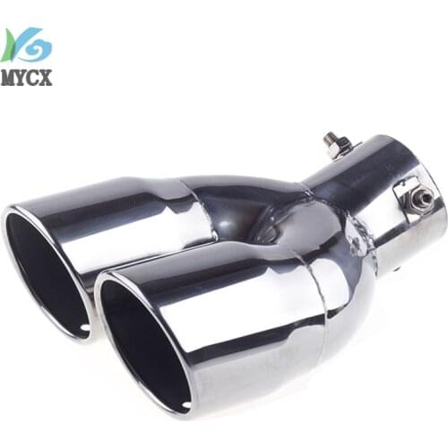 2020 2016 2017 2018 2019 For Toyota C-HR C HR CHR Exterior Accessories Exhaust End Tip Pipe Muffler Stainless Steel 1pcs