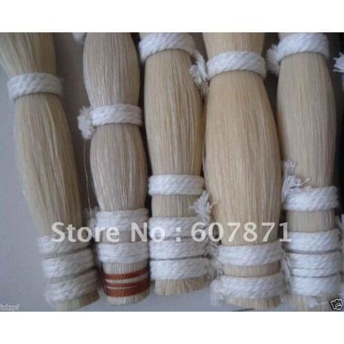 500g 29inch violin bow horse hair white mongol #2
