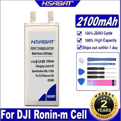 HSABAT 423496 2100mAh Battery For DJI Ronin-m Cell Batteries