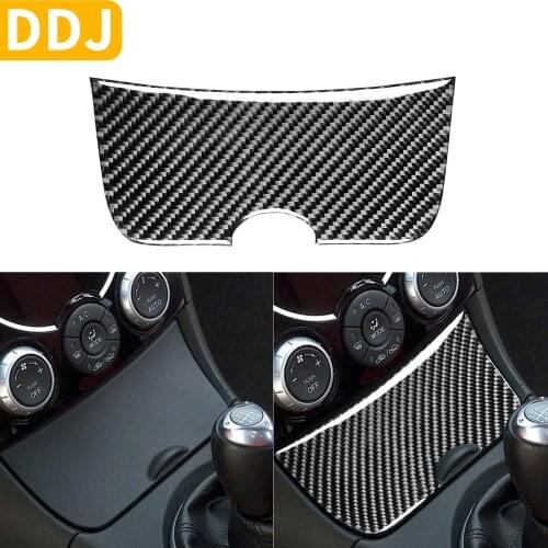 For Mazda RX8 RX-8 SE3P JM1FE 2004-08 Accessories Central Control Storage Box Panel Carbon Fiber Modified Interior Sticker Car