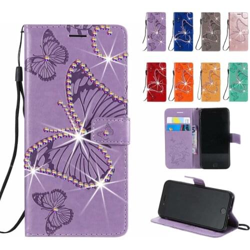Sunjolly Diamond Case for Oneplus 1+Nord N100 5G N10 1+8T One Plus Nord 1+8 Pro Flip Wallet Rhinestone Phone Case Cover coque