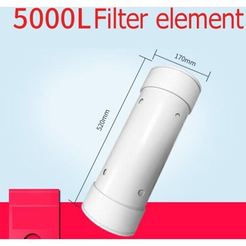 5000L/h water filter spare part large capacity PVC UF Filter element