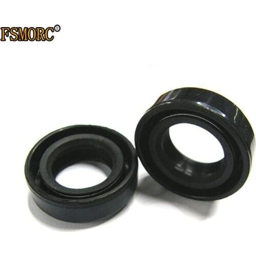 DC 13*26*10 17*28*8 17*30*10 NBR Shaft Oil Seal Rubber Nitrile Covered Double Lip With Garter Double spring