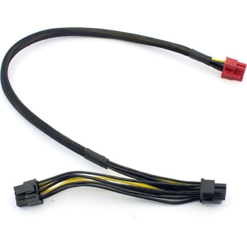 18AWG PCI-E Graphics Card Modular Power Cable 8Pin to Dual 8Pin Power Supply Cable for Antec ECO TP NP Series, 50cm