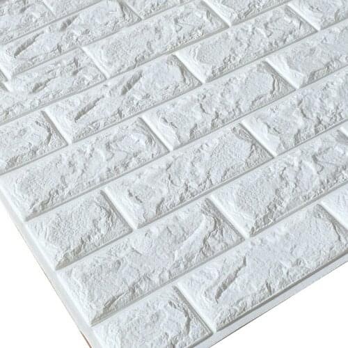 3D Wall Stickers Imitation Brick Bedroom Waterproof Self-adhesive Wallpaper For Living Room Kitchen TV Backdrop Decor