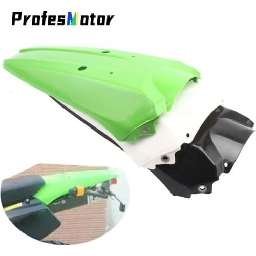 3 Colors Motorcycle Refit Plate Mudguard Rear Fender Tire Wheel Hugger Splash Protector For Kawasaki KLX250 KLX300 KLX 250 300