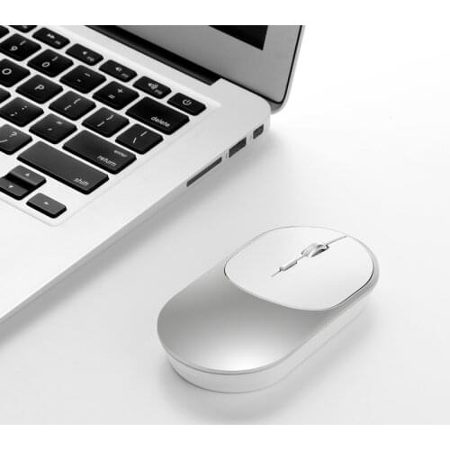 Portable Wireless Bluetooth Mouse For Xiaomi Laptop Notebook Air Pro MX250 12.5" 13.3" 15.6" Mi Book Rechargeable Silent Mouse