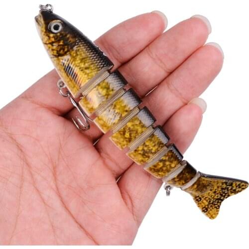 13cm Sinking Wobblers Fishing Lures Jointed Crankbait Swimbait 8 Segment 18g Hard Artificial Bait For Fishing Tackle Lure Pesca