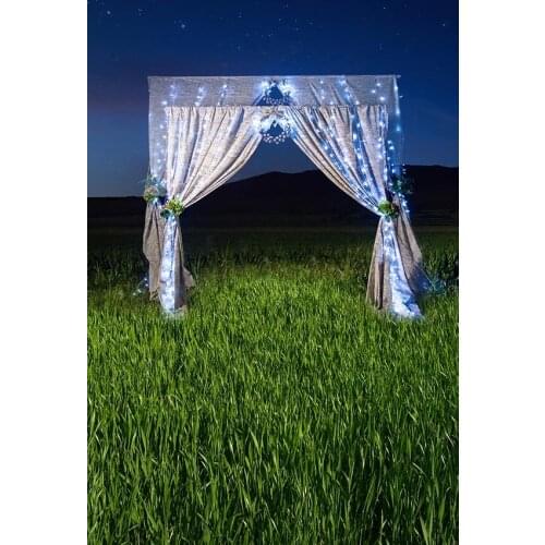 Outdoor wedding ceremony backgrounds photography vinyl dress shots photo backdrops for photographer Studio accessories CM-7264