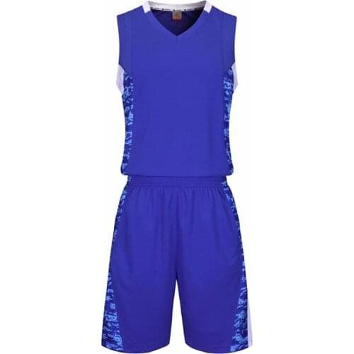 High Quality Men Basketball Jerseys Sets Breathable Team Sports Suit Uniforms Kit Competition Sportswear Tracksuit Custom Print