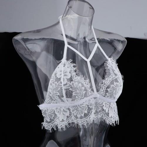 Stylish Women Lace Floral Bralette Crop Top Push Up Bra Underwear Lingerie