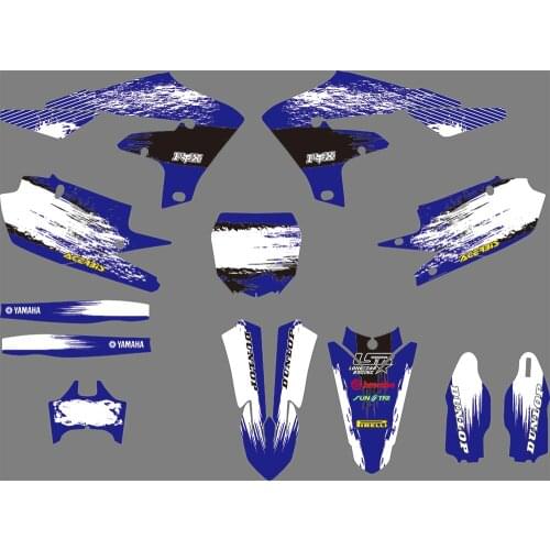 0768 Motorcycle Team Graphic Backgrounds Decal Stiker Kits for YAMAHA YZ450F 2018 2019