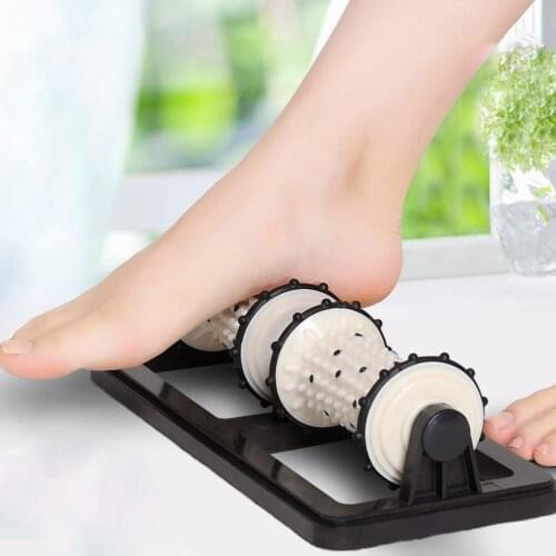 1pc Massage Small Roller Rubbing Foot Meridian Health Care Foot ABS Roller