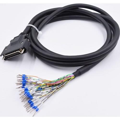 50P welding wire at both ends of MR-J3CN1 SERVO CN1 signal wire I/O 0.5m 1m 2m 3m 5m