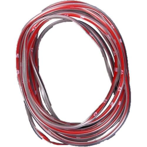 5M invisible car door anti-collision strip molding decorative strip door scratch edge protection cover anti-collision protection