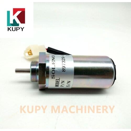 897329-5680 897329-5688 Fuel Shutoff Solenoid 12v MV1-81 For Isuzu 3LD1 3LD2 4LE1 4LE2 3LB1 4LB1 Hitachi Excavator