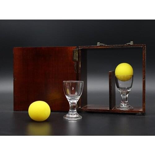 Astroball (Acrylic) Stage Magic Tricks Balls Jumping From Cup To Cup Illusions Props Magician Street Gimmick Easy Mentalism