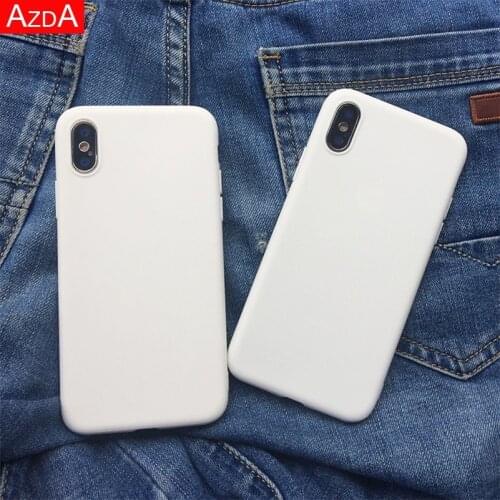 Funda For Samsung Galaxy S10 S8 S9 S20 FE Plus Ultra Note 8 9 10 20 A20 A20E A21S A30 A31 A91 A40 A50 A70 A51 A71 White TPU Case