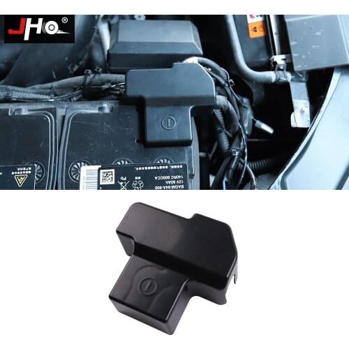 JHO Hood Engine Battery Negative Protective Cover Cap For Ford F150 2015-2020 Raptor Limited XLT 2019 2018 2017 Car Accessories