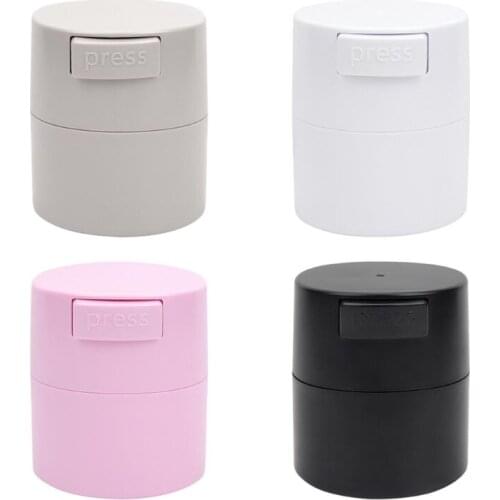 Eyelash Glue Jar Sealed Eyelash Extension Container Makeup Case Cosmetic Storage Tank for Women Girls Nail Polish