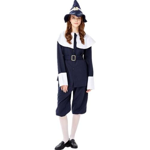 Halloween Carnival Party Big Gray Wolf and Little Red Riding Hood Series Jungle Hunter Cosplay Stage Performance Costume