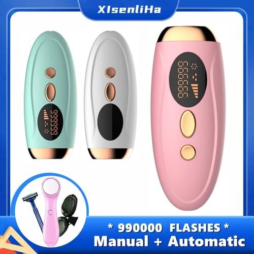IPL Laser Epilator for Women Laser Hair Removal Device 990000 flashes Permanent Depilador depilador a laser Laser Hair Removal