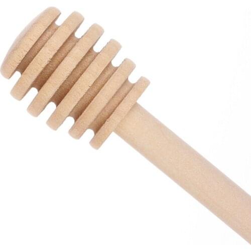Mixing Stick Dipper Honey Dipper Sticks Honey Jar Supplies Practical Long Handle Wood Honey Spoon Kitchen Tools