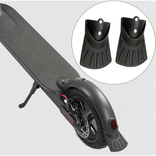 Ront Rear Mud Fender Fish Tail Mudguard For Xiaomi M365 Pro Rubber Scooter Fish Tail Mud Fender Scooter Accessories Mudguard