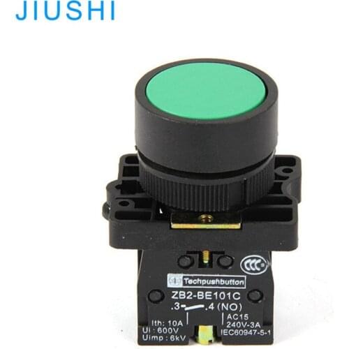 XB2-EA31 Plastic flat head momentary Push Button 22mm Latching Switch Cheap price 1NO