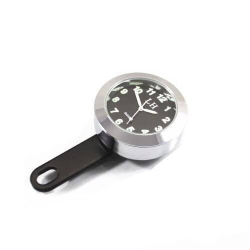 Waterproof Universal Handbar Mount Clock Bracket Chrome For Honda Yamaha Suzuki DR125 Kawasaki Dirt Bike Motorcycle