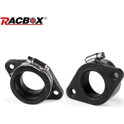 Motorcycle Carburetor Interface Rubber Adapter Inlet Intake Pipe For PWK 28mm 30mm 32mm 34mm Carburetors UTV ATV UTE UAZMoto