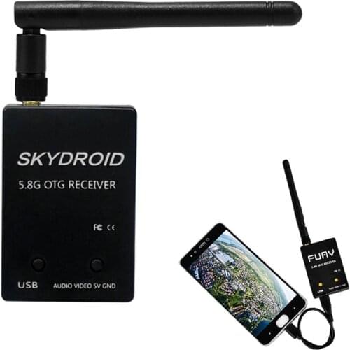 UVC OTG RC Parts 5.8Ghz 150CH Smartphone FPV Receiver RC Parts for Android RC DroneVR Headset FPV RC Parts