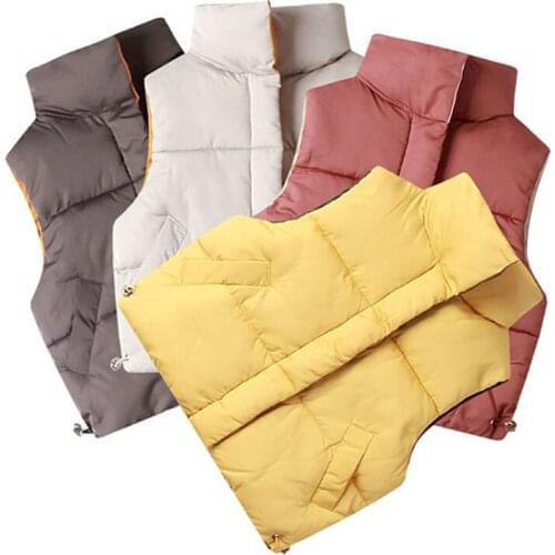 2021 Casual Girl Waistcoat Corduroy with Velvet Children Vest Winter Thick Warm Kids Clothing Unisex Boy Waistcoat Vest for Girl