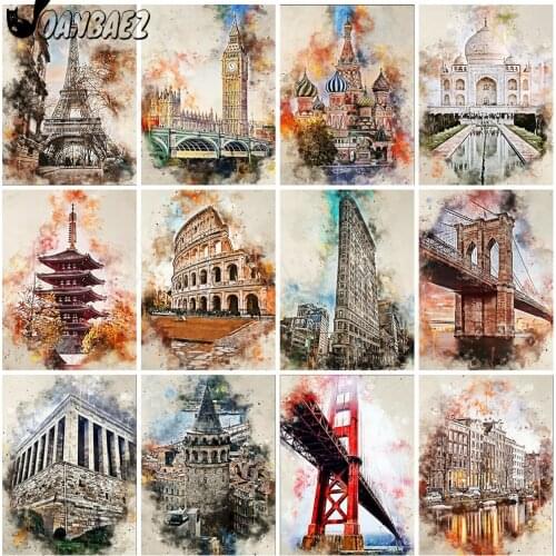 Abstract Architecture Diamond Painting Cross Stitch Bridge 5D Diy Mosaic Line Picture Sticker Diamond Embroidery Set Inlaid Gift