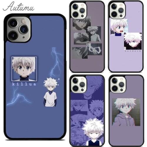 Hunter x Hunter Killua Aesthetic Phone Case for iPhone 11 12 Pro Max mini X XR XS SE 2020 5 6S 7 8 Plus Samsung S8 S9 S10 Cover