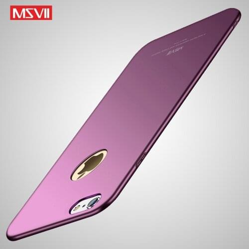MSVII Cover For iPhone 6S Plus Case Luxury Matte Coque For Apple iPhone 6 Plus Case 6Plus Hard PC Cover For iPhone 6 S Plus Case