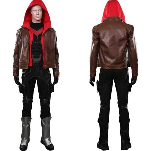 Jason Todd/Red Hood Cosplay Costume Outfits Halloween Carnival Costumes