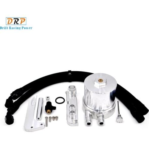 Good Quality one set aluminum Oil Catch Can Kit Oil catch tank kits fit for Volkswagen Audi EA113 engine