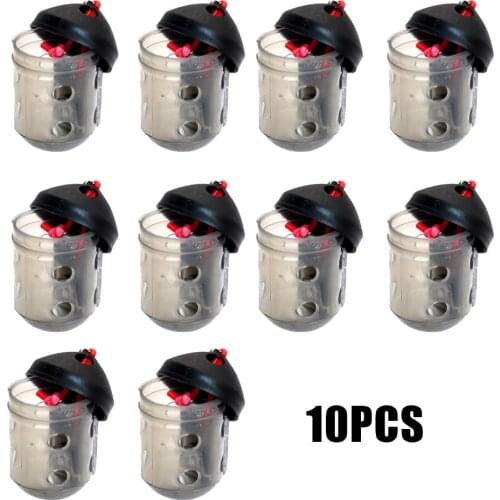 Cap Swim Feeder For Maggots Groundbait Fishing Accessories Catfish Feeder Basket For Match Anglers Pesca Iscas Fish Tackle Tool